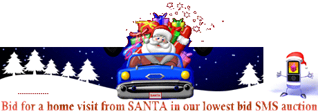 A personal Home Visit From Santa Could Be Yours. 